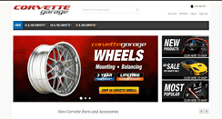 Desktop Screenshot of corvettegarage.com